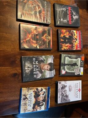 hunger Games & War DVd Bundle